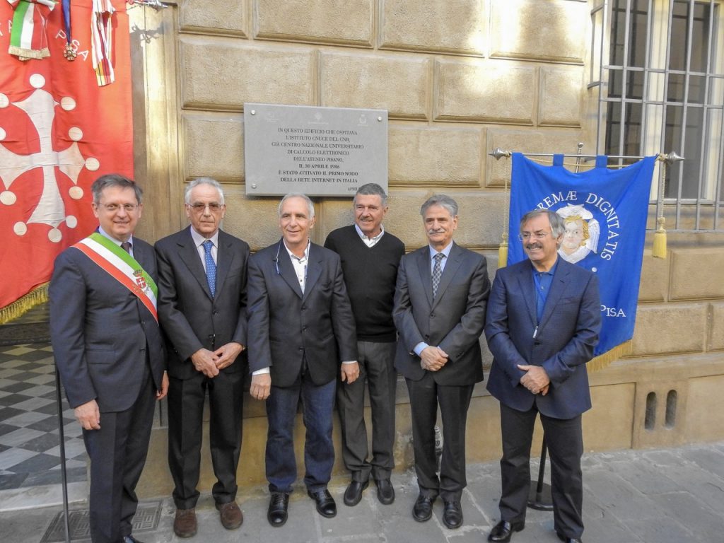 Anniversario primo collegamento d'Italia ad Internet